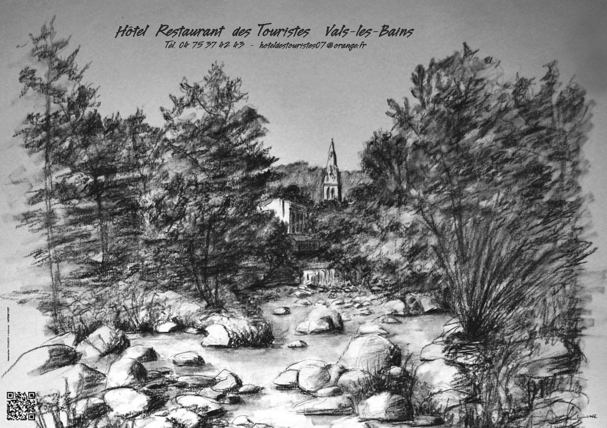 Hotel Restaurant Les Touristes Vals-les-Bains Kültér fotó